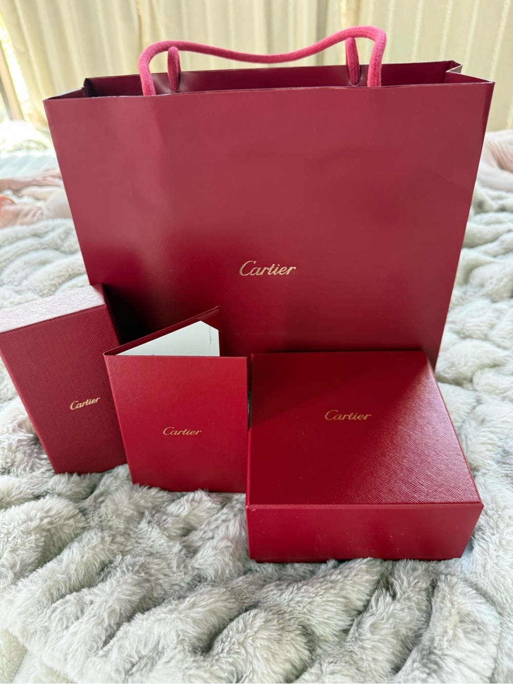 Cartier LOVE Bracelet 4 Diamonds Yellow Gold – Brand New Full Set
